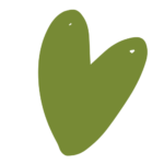 dark green heart